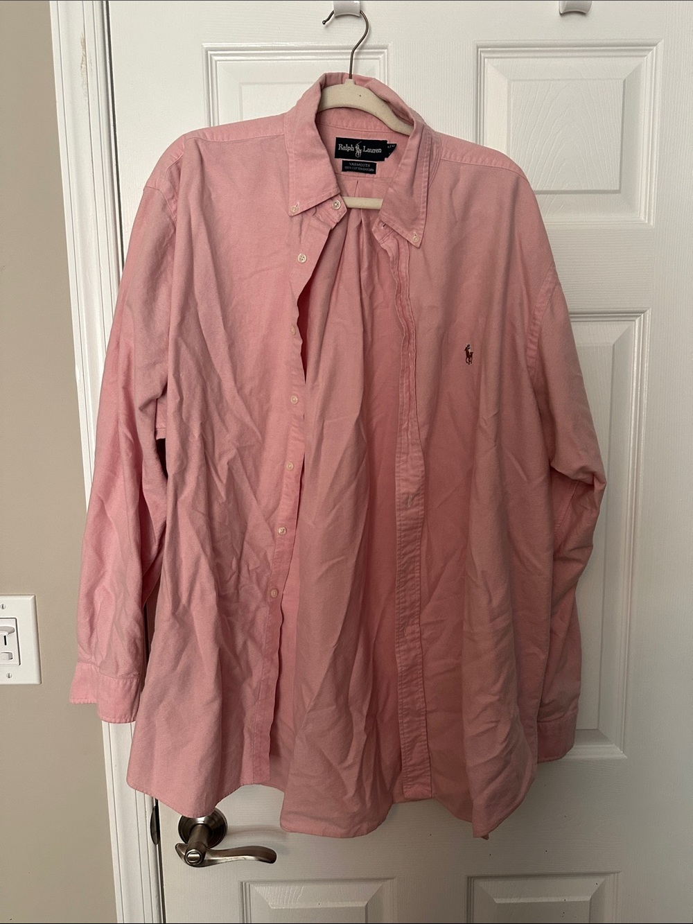 Ralph Lauren Light Pink Button-Down Shirt